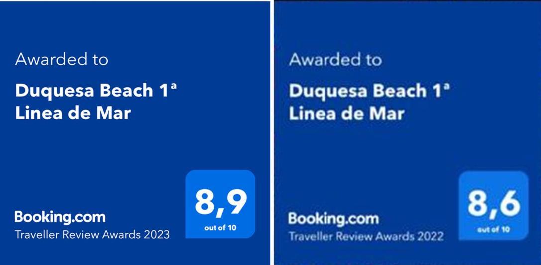 Duquesa Beach 1ª Linea De Mar تورّيفيِخا المظهر الخارجي الصورة